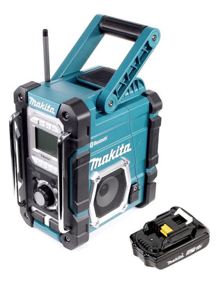 Makita Radio DMR 106 A1 Akku Baustellen Radio 7,2 - 18 V + 1x Akku 2,0 Ah - ohne Ladegerät - Toolbrothers