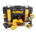 DeWalt DCK 796 D2 KX Brushless Akku Schlagbohrschrauber im TSTAK + 2x 2,0 Ah Akku + Ladegerät + 118 tlg. Zubehör - Toolbrothers