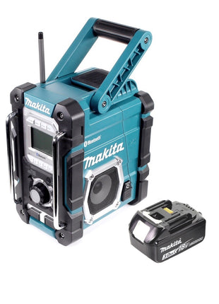 Makita DMR 106 F1 Akku Baustellen Radio 7,2-18V + 1x Akku 3,0Ah - ohne Ladegerät - Toolbrothers