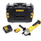 DeWalt DCG 412 D1 Akku Winkelschleifer 18V 125mm + 1x Akku 2,0Ah + Ladegerät in TSTAK II Box - Toolbrothers