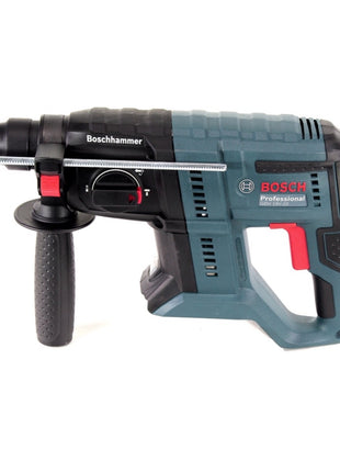 Bosch GBH 18V-20 Professional Akku Bohrhammer mit SDS-Plus Solo in Koffer +2x 6,0 Ah Akku + Ladegerät  + 17tlg. Bohrer und Meißel Set - Toolbrothers