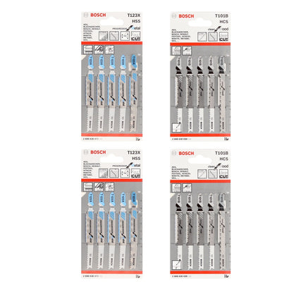 Bosch GST 18 V-LI S Akku Stichsäge 18V + 1x Akku 5,0Ah + 20x Stichsägeblätter Holz/Metall + L-Boxx - ohne Ladegerät - Toolbrothers