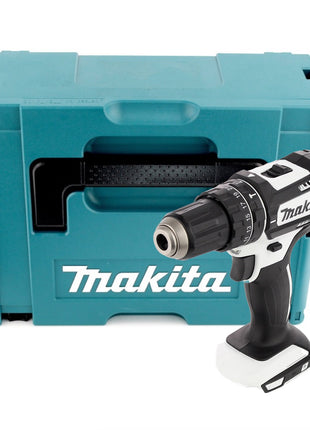 Makita DHP 482 ZJ W Akku Schlagbohrschrauber 18 V 62 Nm Weiß + Makpac - ohne Akku, ohne Ladegerät - Toolbrothers