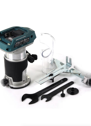 Makita DRT 50 ZX4 Akku Multifunktionsfräse Kantenfräse 18V Brushless Solo - ohne Akku, ohne Ladegerät - Toolbrothers