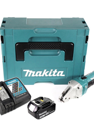 Makita DJS 101 RF1J Akku Blechschere 18V + 1x Akku 3,0Ah + Ladegerät + Makpac - Toolbrothers