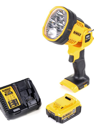 DeWalt DCL 043 Akku LED Lampe 18 V 1000 lm + 1x Akku 4,0 Ah + Ladegerät - Toolbrothers