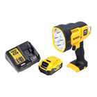 DeWalt DCL 043 Akku LED Lampe 18 V 1000 lm + 1x Akku 5,0 Ah + Ladegerät - Toolbrothers