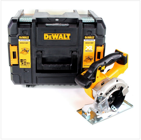 Dewalt DCS 373 NT Akku Metall Kreissäge 18 V 140 mm + Sägeblatt + TSTAK - ohne Akku, ohne Ladegerät - Toolbrothers