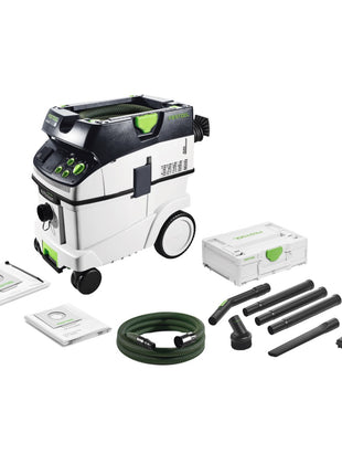 Festool CTM 36 E AC CLEANTEC Absaugmobil 36 l Staubkl. M + Reinigungsset RS-ST D 27/36-Plus im Systainer - Toolbrothers