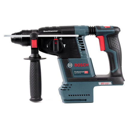 Bosch GBH 18 V-26 Akku Bohrhammer 18V SDS-Plus + Staubabsaugung + 1x Akku 6,3Ah Eneracer + Ladegerät + L-Boxx - Toolbrothers