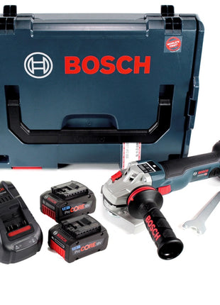 Bosch GWS 18 V-125 SC Professional Akku Winkelschleifer 125mm brushless in L-Boxx + 2x GBA 7,0 Ah ProCORE Akku + GAL 1880 Ladegerät - Toolbrothers