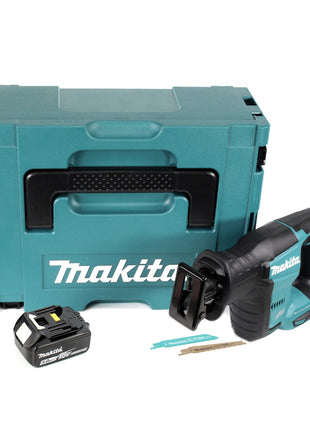 Makita DJR 188 T1J Akku Reciprosäge 18 V Brushless Säbelsäge im Makpac + 1x 5,0 Ah Akku - ohne Ladegerät - Toolbrothers