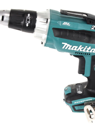 Makita DFS 250 RTJ Akku Trockenbauschrauber 18 V Brushless + 2x Akku 5,0 Ah + Ladegerät + Makpac - Toolbrothers