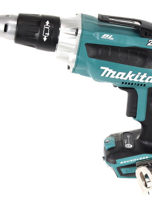 Makita DFS 250 RGJ Akku Trockenbauschrauber 18 V Brushless + 2x Akku 6,0 Ah + Ladegerät + Makpac - Toolbrothers