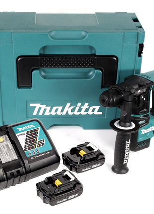 Makita DHR 171 RAJ Akku Bohrhammer 18 V 1,20 J SDS Plus Brushless + 2x Akku 2,0 Ah + Ladegerät + Makpac - Toolbrothers