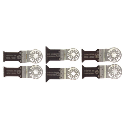 DeWalt DCS 355 N Akku Oszillierer Multitool 18 V Brushless + 29 tlg. Zubehör + 6x Sägeblätter - ohne Akku, ohne Ladegerät - Toolbrothers