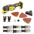 DeWalt DCS 355 N Akku Oszillierer Multitool 18 V Brushless + 29 tlg. Zubehör + 6x Sägeblätter - ohne Akku, ohne Ladegerät - Toolbrothers