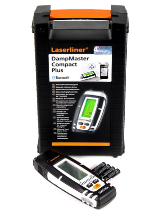 Laserliner DampMaster Compact Plus Materialfeuchtemessgerät (BLE) ( 082.321A ) - Toolbrothers