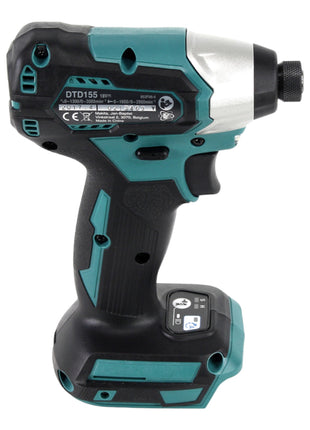 Makita DTD 155 SF1J-R Akku Schlagschrauber 18 V 140Nm Brushless + 1x Akku 3,0 Ah + Ladegerät + RHINO