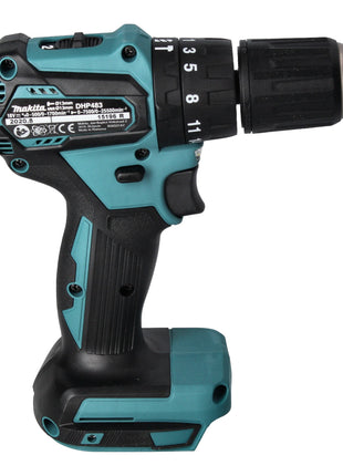 Makita DHP 483 SFJ-R Akku Schlagbohrschrauber 18V 40Nm + 2x Akku 3,0 Ah + Ladegerät + RHINO