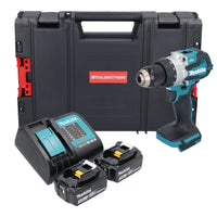 Makita DHP 489 SFJ R Akku Schlagbohrschrauber 18 V 73 Nm Brushless 2x Akku 3 0 Ah Ladegeraet RHINO 0 - toolbrothers