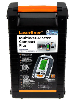 Laserliner MultiWet-Master Compact Plus Materialfeuchtigkeitsmesser und Luftfeuchtemessgerät ( 082.390A ) - Toolbrothers