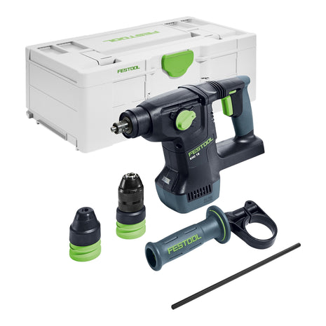 Festool KHC 18 EB-Basic akumulatorowy młot udarowo-obrotowy 18 V 2,6 J SDS-Plus bezszczotkowy ( 577447 ) + Systainer - bez akumulatora, bez ładowarki