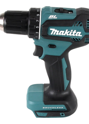 Makita DDF 485 SFJ-R taladro atornillador inalámbrico 18 V 50 Nm sin escobillas + 2x baterías 3,0 Ah + cargador + RHINO