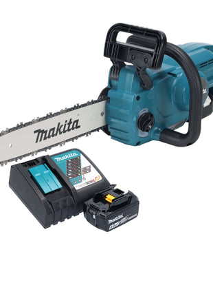 Makita DUC 357 RMX3 Akku Kettensäge 18 V 35 cm Brushless + 1x Akku 4,0 Ah + Ladegerät