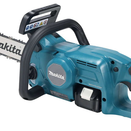 Makita DUC 357 RM2X3 cordless chainsaw 18 V 35 cm brushless + 2x battery 4.0 Ah + charger