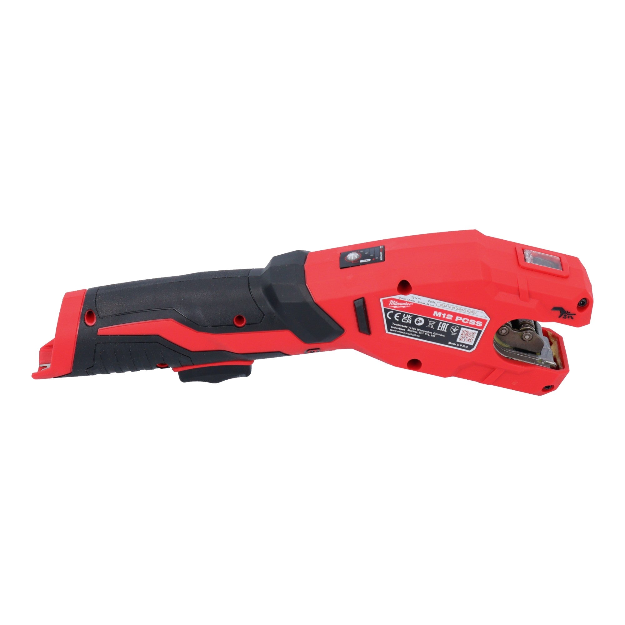 Milwaukee M12 PCSS 201C Akku Edelstahl Rohrabschneider 12 V 12 28 mm 1x Akku 2 0 Ah Koffer ohne Ladegeraet 2 - toolbrothers