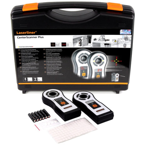 Laserliner CenterScanner Plus Professionelles Bohrführungsgerät im Koffer ( 075.300A ) - Toolbrothers