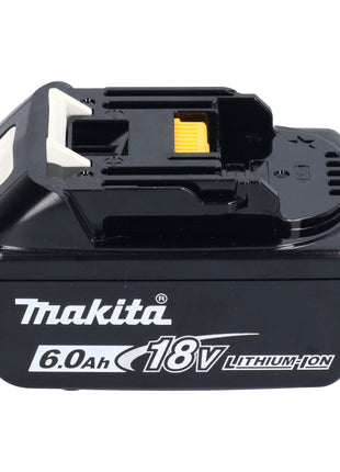 Amoladora angular a batería Makita DMC 300 G1 18 V 76 mm sin escobillas + 1x batería 6,0 Ah - sin cargador