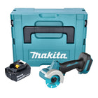 Makita DMC 300 M1J Smerigliatrice angolare a batteria 18 V 76 mm brushless + 1x batteria 4,0 Ah + Makpac - senza caricabatterie
