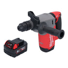 Martillo combinado a batería Milwaukee M18 FHX-501 18 V 2,5 J SDS-Plus sin escobillas + 1x batería 5,0 Ah - sin cargador