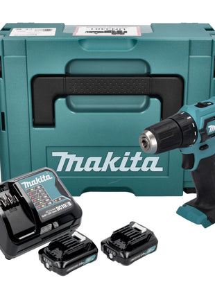 Makita DF 333 DSAJ perceuse-visseuse sans fil 12 V max. 30 Nm + 2x batteries 2,0 Ah + chargeur + Makpac