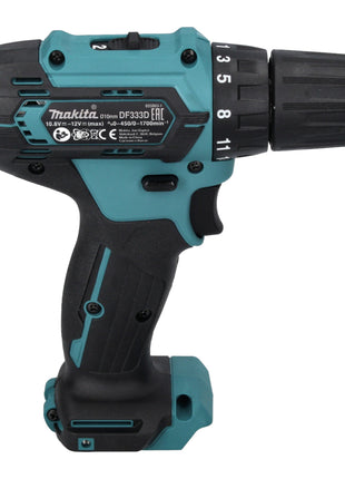 Makita DF 333 DSAJ perceuse-visseuse sans fil 12 V max. 30 Nm + 2x batteries 2,0 Ah + chargeur + Makpac