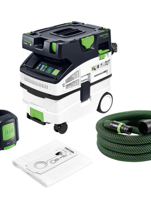 Festool CTL MIDI I CT-F CLEANTEC Absaugmobil 15 l Staubkl. L ( 578038 ) + Bluetooth Fernbedienung + Zubehör