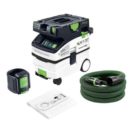 Festool CTM MIDI I CT-F CLEANTEC Aspirateur mobile 15 l Staubkl. M ( 578034 ) + Bluetooth Fernbedienung