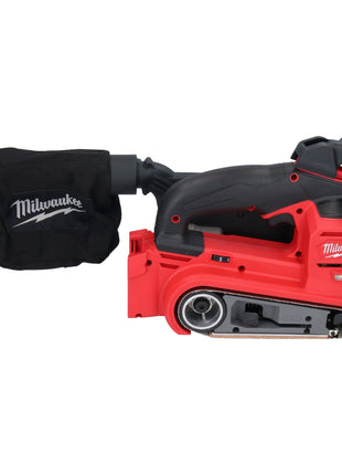 Ponceuse à bande sans fil Milwaukee M18 FBTS75-801X 18 V 75 x 457 mm sans balais + 1x batterie 8,0 Ah + boîtier HD - sans chargeur