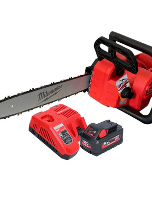 Milwaukee M18 FCHS-551 Akku Kettensäge 18 V 40 cm Brushless + 1x Akku 5,5 Ah + Ladegerät