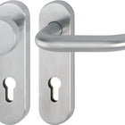 HOPPE short escutcheon set Paris E58/353KH/138 stainless steel F69 ( 3000203107 )