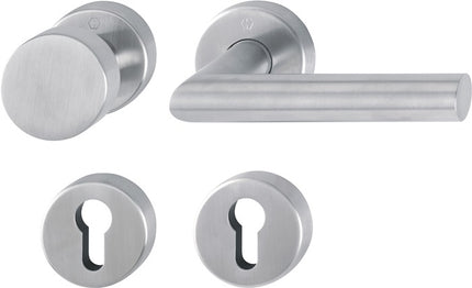 HOPPE Set di rosette Amsterdam E58/42H/42HKVS/1400 Acciaio inox F69 ( 3000203117 )