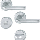 HOPPE Garniture à rosette Maribor 1766 / 17KV/17KVS aluminium F1 ( 3000203146 )