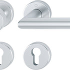 HOPPE Rosettengarnitur Amsterdam 58/42KV/42KVS/1400 Aluminium F1 ( 3000203803 )