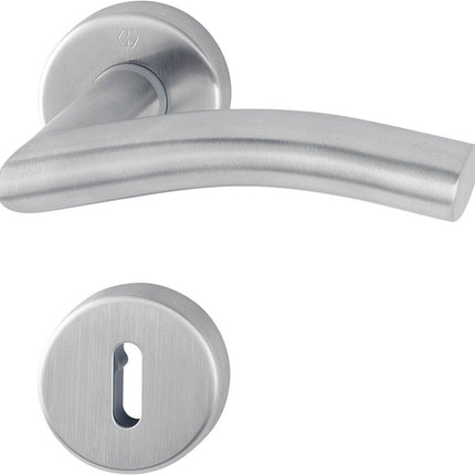 HOPPE Rosette set Antwerp E1402Z/42KV/42KVS Stainless steel F69 ( 3000252905 )