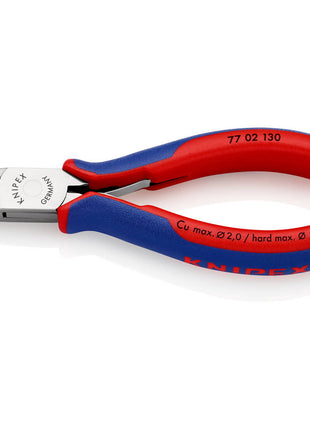 KNIPEX cortador lateral electrónico longitud 130 mm forma 0 (4000794259)