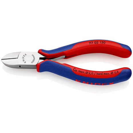 KNIPEX Elektronik-Seitenschneider Länge 130 mm Form 0 ( 4000794259 )