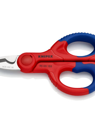 Ciseaux d'électricien/artisan KNIPEX longueur 155 mm (4000795313)