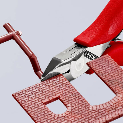 KNIPEX pince coupante latérale pour l'électronique longueur 115 mm forme 2 ( 4000810487 )